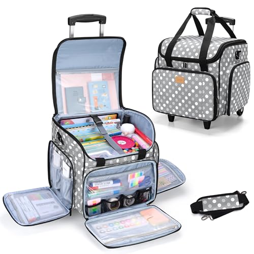 Luxja Lehrer-Trolley, Grau Punkt Luxja Lehrer-Trolley, Grau Punkt von Luxja