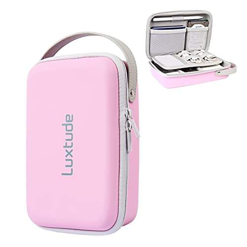Luxtude Klein Kabeltasche Organizer, Hartschalenschutz Elektronik Kabel Organizer Tasche Etui, Reise Festplattentasche, Technik Zubehör Organizer Hardcase für Ladekabel,Powerbank,Gadget und Ladegerät Luxtude Klein Kabeltasche Organizer, Hartschalenschutz Elektronik Kabel Organizer Tasche Etui, Reise Festplattentasche, Technik Zubehör Organizer Hardcase für Ladekabel,Powerbank,Gadget und Ladegerät von Luxtude