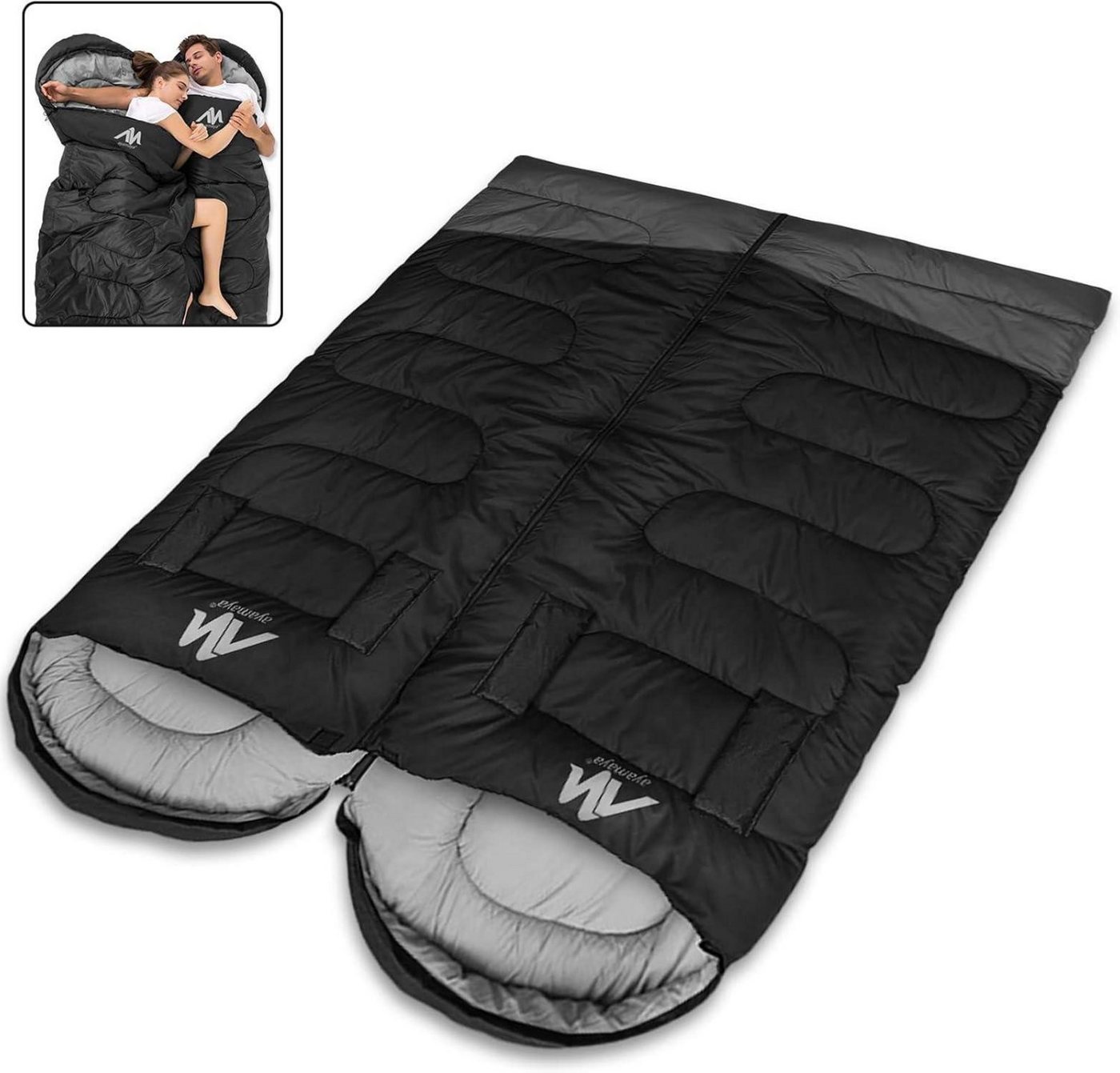 LuxusKollektion Campingstuhl Schlafsack Outdoor Deckenschlafsack -20 ℃-10℃ 4 Jahreszeiten 220x80cm LuxusKollektion Campingstuhl Schlafsack Outdoor Deckenschlafsack -20 ℃-10℃ 4 Jahreszeiten 220x80cm von LuxusKollektion