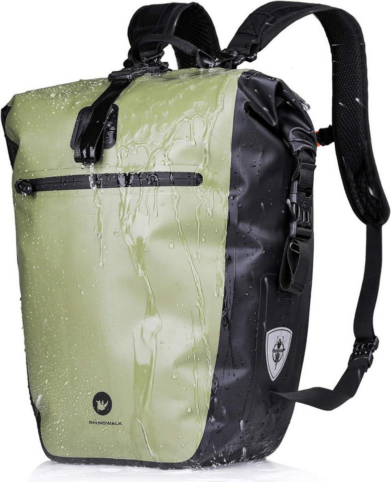 LuxusKollektion Fahrrad-Gepäckträger 3-in-1 Fahrradtasche für Gepäckträger 27-30L Wasserdicht Hinten Vorne LuxusKollektion Fahrrad-Gepäckträger 3-in-1 Fahrradtasche für Gepäckträger 27-30L Wasserdicht Hinten Vorne von LuxusKollektion