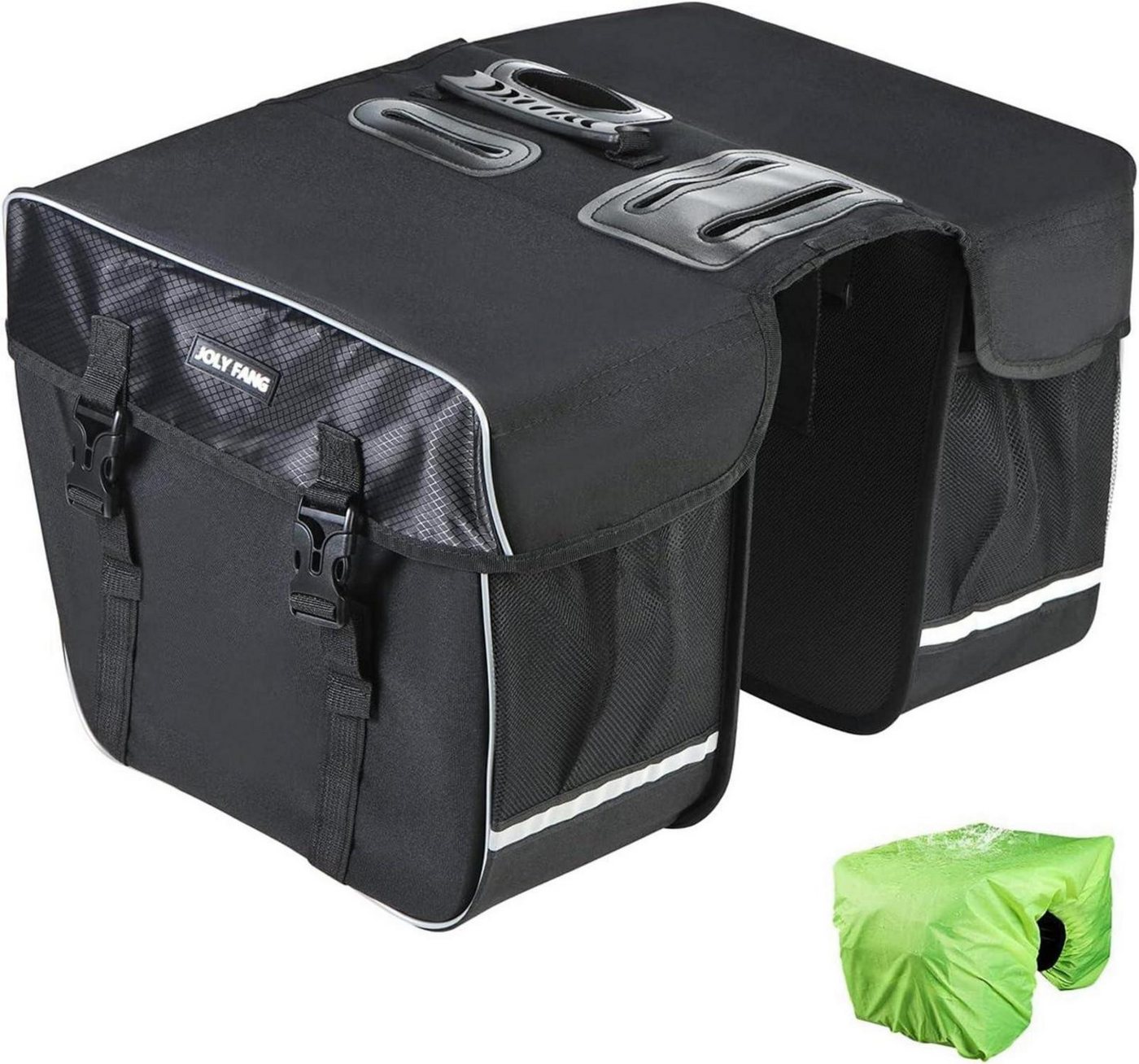 LuxusKollektion Fahrrad-Gepäckträger Gepäckträgertasche Fahrradtasche Wasserdicht 30L echt reißfest mit LuxusKollektion Fahrrad-Gepäckträger Gepäckträgertasche Fahrradtasche Wasserdicht 30L echt reißfest mit von LuxusKollektion