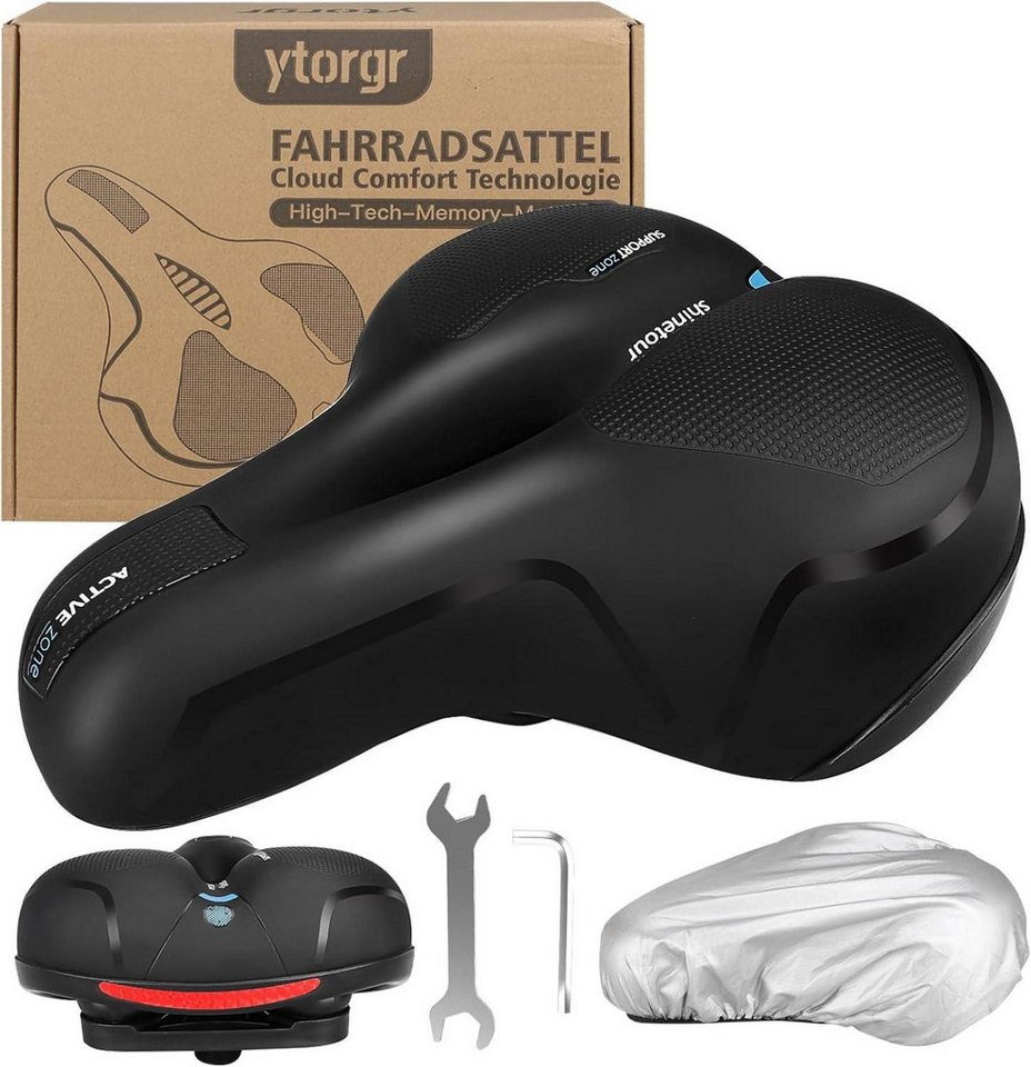 LuxusKollektion Fahrradständer Fahrradsattel Memory Foam Stoßdämpfend Atmungsaktiv Weich LuxusKollektion Fahrradständer Fahrradsattel Memory Foam Stoßdämpfend Atmungsaktiv Weich von LuxusKollektion