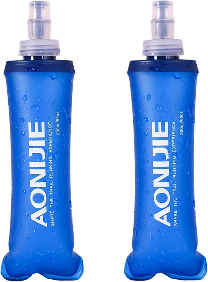 LuxusKollektion Fahrradständer Faltbare Soft Flask Trinkflasche BPA-frei für Sport, Trinkrucksack LuxusKollektion Fahrradständer Faltbare Soft Flask Trinkflasche BPA-frei für Sport, Trinkrucksack von LuxusKollektion