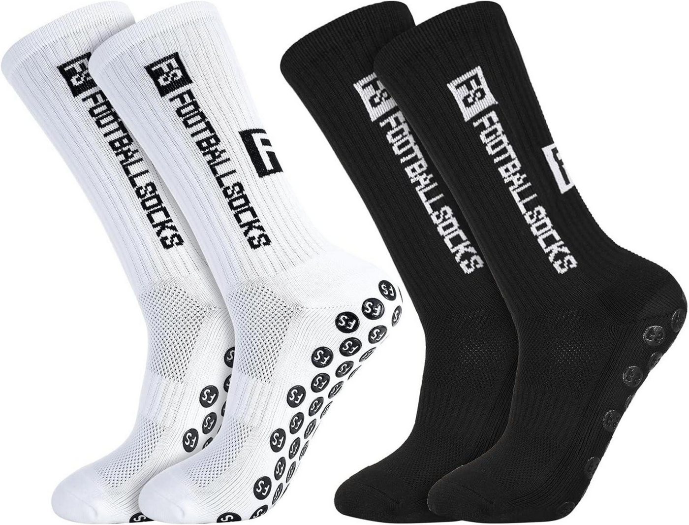 LuxusKollektion Fußballtor 2 Paar Fußballsocken 39-46 Fussball Grip Sportsocken Herren Damen LuxusKollektion Fußballtor 2 Paar Fußballsocken 39-46 Fussball Grip Sportsocken Herren Damen von LuxusKollektion