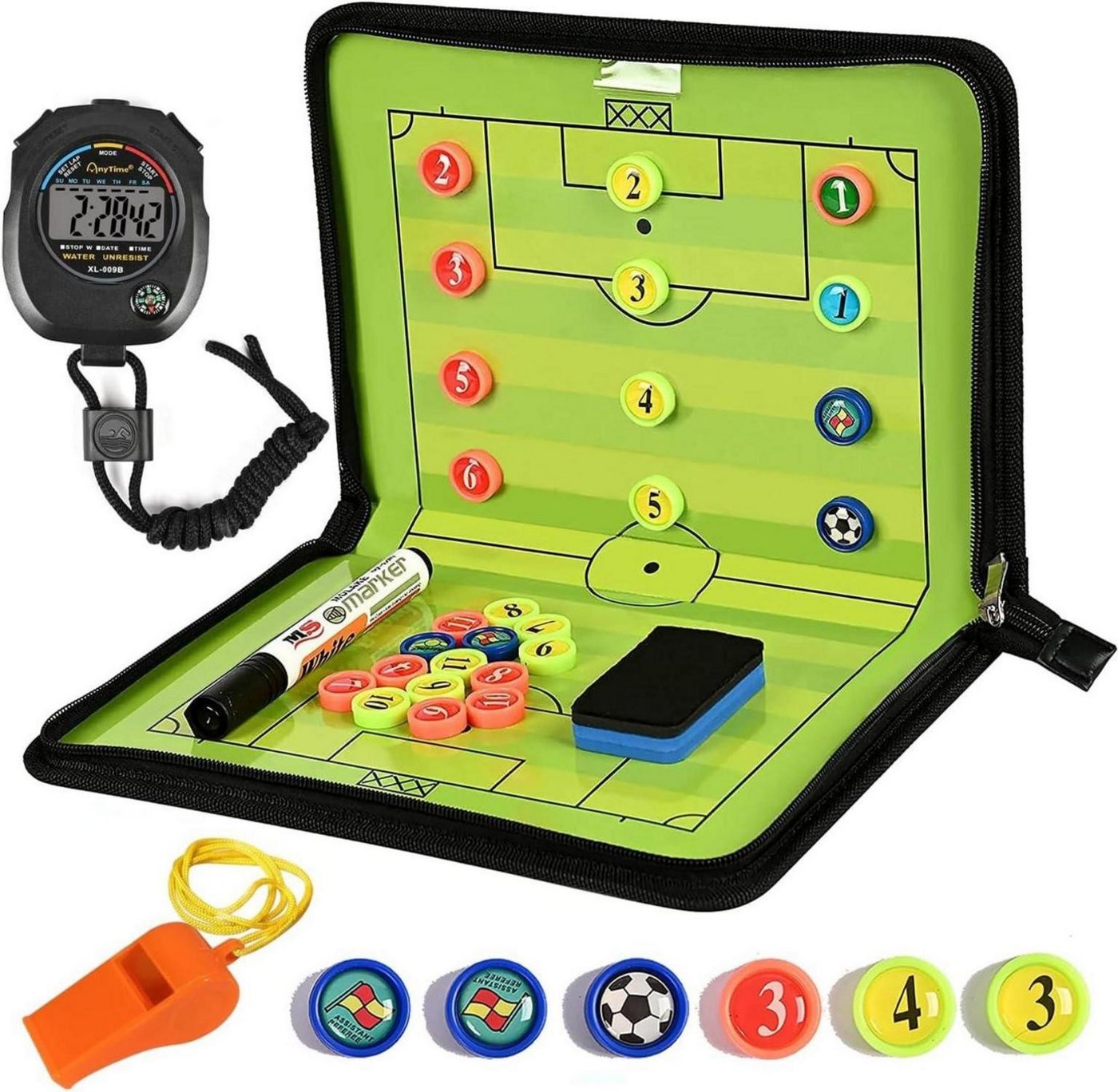 LuxusKollektion Fußballtor Fußball Taktikmappe mit klappbarem Coach LuxusKollektion Fußballtor Fußball Taktikmappe mit klappbarem Coach von LuxusKollektion