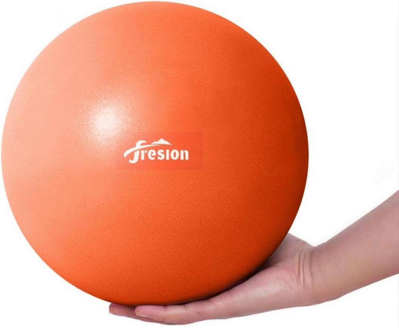 LuxusKollektion Gymnastikball Kleiner Pilates-Ball 25cm Yoga Ball Baby Soft Fitnessball Orange von LuxusKollektion