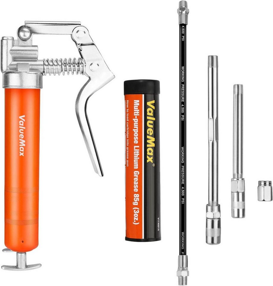 LuxusKollektion Multitool Mini Einhand Fettpresse 3000psi Pistolengriff Schmierpresse 100g LuxusKollektion Multitool Mini Einhand Fettpresse 3000psi Pistolengriff Schmierpresse 100g von LuxusKollektion