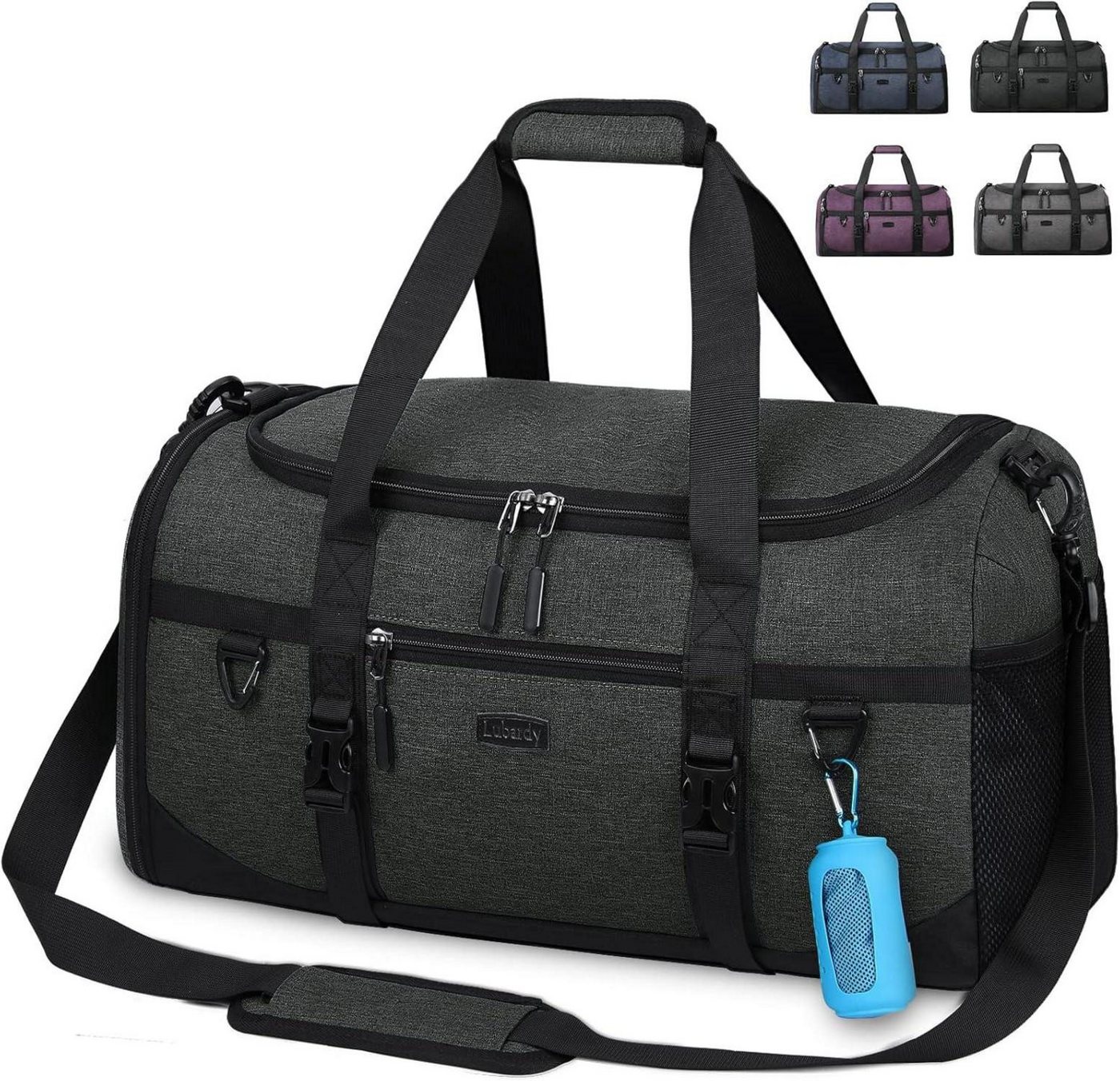 LuxusKollektion Sporttasche Sporttasche 55L Groß Wasserdicht mit Schuhfach und Sporthandtuch LuxusKollektion Sporttasche Sporttasche 55L Groß Wasserdicht mit Schuhfach und Sporthandtuch von LuxusKollektion