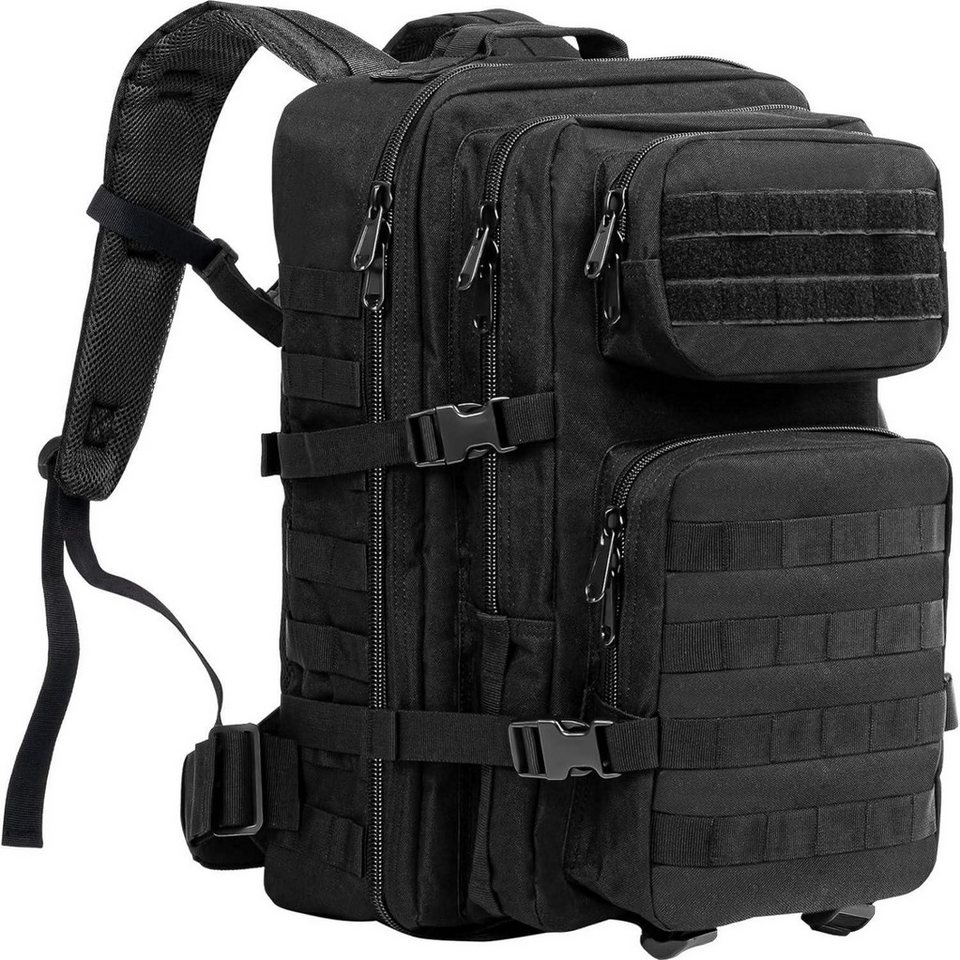 LuxusKollektion Trekkingrucksack Taktischer Rucksack 40L Militär Assault Pack Schwarz LuxusKollektion Trekkingrucksack Taktischer Rucksack 40L Militär Assault Pack Schwarz von LuxusKollektion
