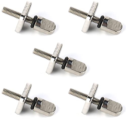 Lvjkes Surfbrett Finnen Schraube, SUP Finnenplättchen, 5 STK. Surfboard Zubehör Schrauben Edelstahl Durable Plate Ersatz Kit für Longboard Paddle Lvjkes Surfbrett Finnen Schraube, SUP Finnenplättchen, 5 STK. Surfboard Zubehör Schrauben Edelstahl Durable Plate Ersatz Kit für Longboard Paddle von Lvjkes