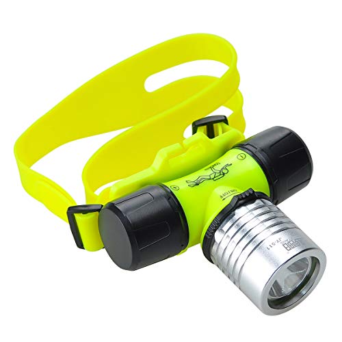 Lychee 300LM LED Tauchstirnlampe,Professionelle Helle Wasserdicht Unterwasser Stirnlampe Kopflampe für Tauchen, Outdoor-Sport, Wandern, Camping, Nachtangeln Lychee 300LM LED Tauchstirnlampe,Professionelle Helle Wasserdicht Unterwasser Stirnlampe Kopflampe für Tauchen, Outdoor-Sport, Wandern, Camping, Nachtangeln von Lychee