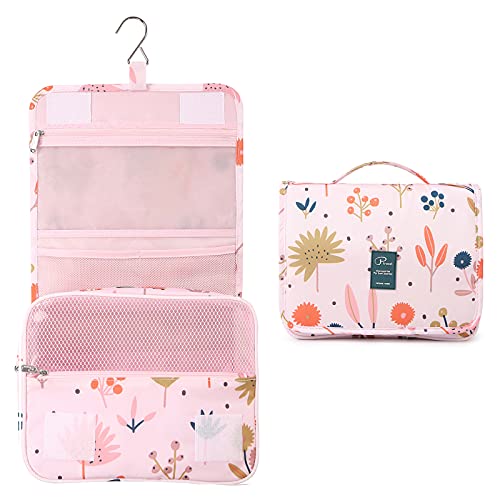 Lychii Kulturbeutel zum Aufhängen, Reise Kosmetiktasche Waschbeutel, Wasserdicht Waschtasche Makeup Tasche Toiletttasche für Frauen & Mädchen - Floral Lychii Kulturbeutel zum Aufhängen, Reise Kosmetiktasche Waschbeutel, Wasserdicht Waschtasche Makeup Tasche Toiletttasche für Frauen & Mädchen - Floral von Lychii