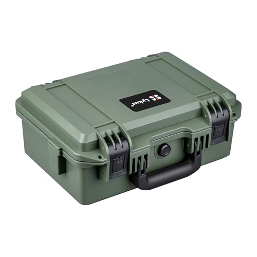 Lykus HC-3310 Wasserdicht Koffer mit anpassbar Rasterschaumstoff, Innengröße 33x21x13.6 cm, geeignet für Pistole, DSLR Kamera, kleine Drohne, Camcorder, Actionkamera und mehr Lykus HC-3310 Wasserdicht Koffer mit anpassbar Rasterschaumstoff, Innengröße 33x21x13.6 cm, geeignet für Pistole, DSLR Kamera, kleine Drohne, Camcorder, Actionkamera und mehr von Lykus