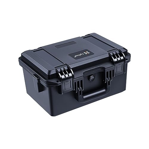Lykus HC-3320 Wasserdicht Koffer mit anpassbar Rasterschaumstoff, Innengröße 33x21x13.5 cm, geeignet für Pistole, DSLR Kamera, Objektiv, kleine Drohne, Camcorder, und mehr von Lykus