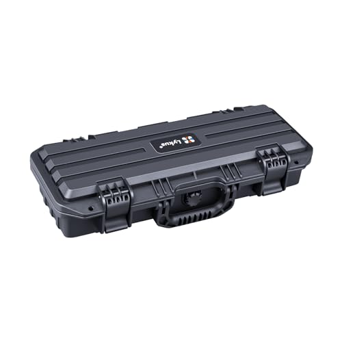 Lykus HC-4210 Wasserdicht Koffer mit anpassbarem Schaumstoff, Innengröße 42,7x13,7x8,8 cm, geeignet für Lange, schlanke Gegenstände Lykus HC-4210 Wasserdicht Koffer mit anpassbarem Schaumstoff, Innengröße 42,7x13,7x8,8 cm, geeignet für Lange, schlanke Gegenstände von Lykus