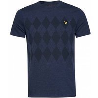 Lyle & Scott Argyle Herren T-Shirt TS1420V-W437 von Lyle and Scott