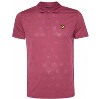 Lyle & Scott Jacquard Herren Polo-Shirt SP1562G-E46 von Lyle and Scott