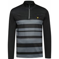 Lyle & Scott Wide Stripe 1/4 Zip Herren Sweatshirt ML1560G-572 Lyle & Scott Wide Stripe 1/4 Zip Herren Sweatshirt ML1560G-572 von Lyle and Scott