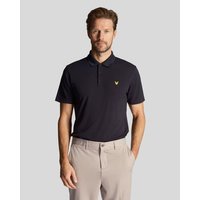 Lyle & Scott Golf Tech Halbarm Polo navy von Lyle & Scott