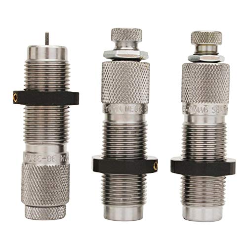 Lyman 38 Spec 357 Stanzschablonen-Set, Hartmetall, 3 Stück Lyman 38 Spec 357 Stanzschablonen-Set, Hartmetall, 3 Stück von Lyman