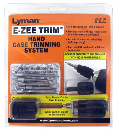 Lyman Products 7821891 Trimer-Set Rifle, Mehrfarbig, Einheitsgröße von Lyman