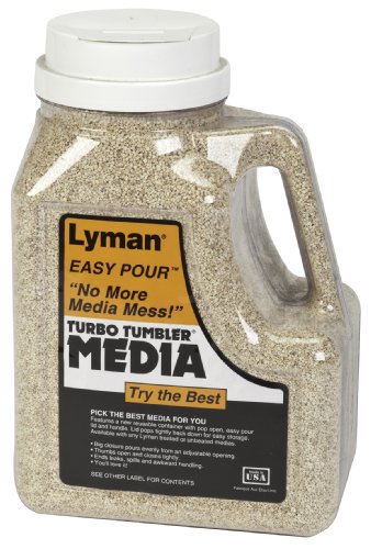Lyman Unisex-Erwachsene Mittlerer natürlicher Maiskolben Tumbler Medien, Mehrfarbig/Meereswellen (Ocean Tides), 3.5-Pound von Lyman