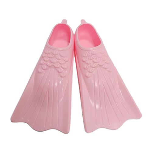 Taucherflossen für Damen & Herren, Leichte Tauchen Tauchflossen, Tauchflossen für Freitauchen und Schnorcheln -Pink||M von Lyria