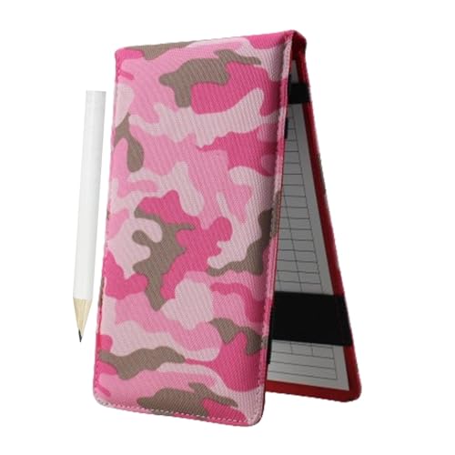 Lyricalist Golf Pocket Scorebook - Golf Score Card Books, Oxford Cloth Club Yardage Book, Golf Log Book with Pencil, Portable Golf Gadget for Men Women, Outdoor Sports, Golf Club, Golfers von Lyricalist