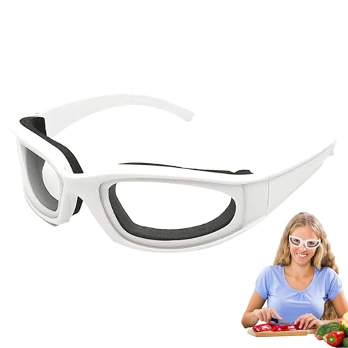 Onion Glasses - Onion Goggles for Women, Anti-Tear Cutting Chopping Eye Protect Glasses, Onion Goggles, Protective Safety Lab Goggles Over Glasses with Anti-Fog Coating, Cooking BBQ Kitchen von Lyricalist