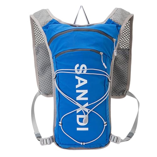 Trinkrucksack, Wasserrucksack,5L Trinkbeutel für Wasserblase - Wassertrinkrucksack, Hydro-Wasser-Tagesrucksack zum Wandern, Laufen, Radfahren, Raves, Radfahren, Festivals von Lyricalist