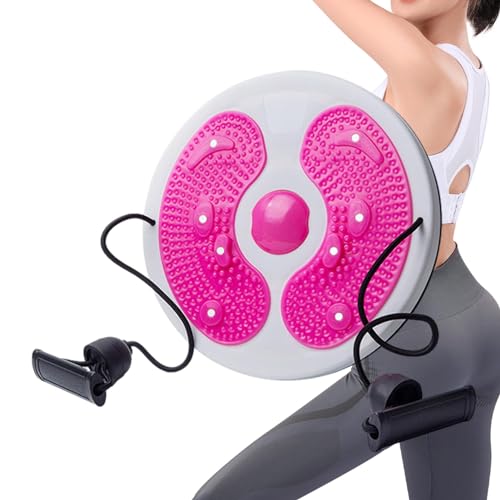 Twist Exercise Board - Rotating Disc Waist Twist Machine, Waist Twisting Exercise Disk | Ab Twist Disc with Magnets & Handles, Abdominal Exercise Equipment, Slimming Waist Arms Hips Thighs von Lyricalist