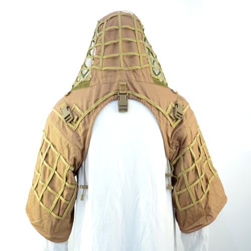 lytharvest Ghillie Suit Stiftung, Tactical Sniper Mäntel/Viper Hoods, Unisex, braun, Einheitsgröße lytharvest Ghillie Suit Stiftung, Tactical Sniper Mäntel/Viper Hoods, Unisex, braun, Einheitsgröße von LytHarvest