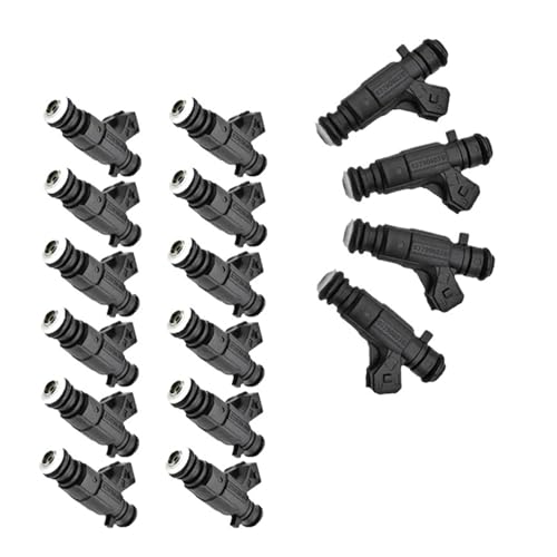 16Pcs Auto Kraftstoff Injektor Düse 12 Löcher 0280156403, Kompatibel for VW Golf Polo Saveiro Voyage Cross Fox 1,6 032906031R Kraftstoff Düse von Lzxcvb