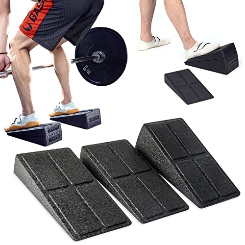 Kniebeugen-Keilblock, 30,5 cm, Beindehner, Fußkeil, Schaumstoff, Schrägbrett für Kniebeugen, Wadenheben, Block, Yoga, Keil, Knie über Zehen, Ausrüstung Kniebeugen-Keilblock, 30,5 cm, Beindehner, Fußkeil, Schaumstoff, Schrägbrett für Kniebeugen, Wadenheben, Block, Yoga, Keil, Knie über Zehen, Ausrüstung von M MANUEKLEAR