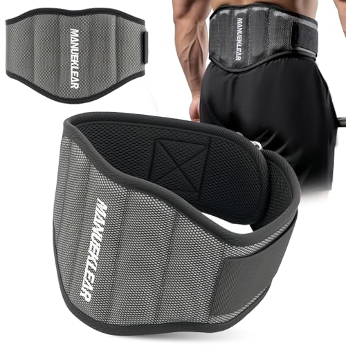 MANUEKLEAR Gewichthebergürtel für Bodybuilding, Es Wird für Fitness Gürtel gewichtheben Herren Damen, Fitness Gürtel für Krafttraining Powerlifting MANUEKLEAR Gewichthebergürtel für Bodybuilding, Es Wird für Fitness Gürtel gewichtheben Herren Damen, Fitness Gürtel für Krafttraining Powerlifting von M MANUEKLEAR