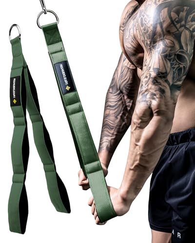 MANUEKLEAR Trizepsseil Kabelbefestigung mit größerem Bewegungsbereich, Trizeps-Pull-Down-Seil für Push-Downs, Crunches, Facepulls für professionelles Fitnessstudio MANUEKLEAR Trizepsseil Kabelbefestigung mit größerem Bewegungsbereich, Trizeps-Pull-Down-Seil für Push-Downs, Crunches, Facepulls für professionelles Fitnessstudio von M MANUEKLEAR