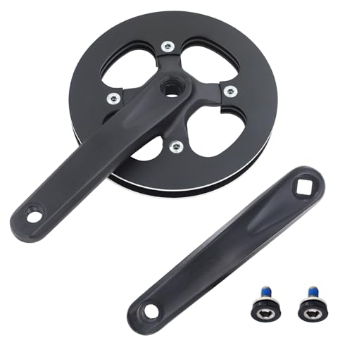 MEGHNA 1-Fach 170mm Kurbelgarnitur Fahrrad Kurbelgarnitur ALU-Kurbeln Kettenradgarnitur 42T Fuer MTB/Citybike/Stadtrad/Damenfahrrad MEGHNA 1-Fach 170mm Kurbelgarnitur Fahrrad Kurbelgarnitur ALU-Kurbeln Kettenradgarnitur 42T Fuer MTB/Citybike/Stadtrad/Damenfahrrad von M MEGHNA
