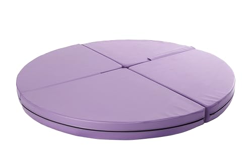 Faltbare Pole Dance Matte rund 10cm - 160cm Durchmesser - rutschfeste Bodenmatte mit Öffnung für Pole Dance Stange - quadratische Schutzmatte Sturzmatte - Gymnastik Fitness Zubehör Faltbare Pole Dance Matte rund 10cm - 160cm Durchmesser - rutschfeste Bodenmatte mit Öffnung für Pole Dance Stange - quadratische Schutzmatte Sturzmatte - Gymnastik Fitness Zubehör von M-POLE