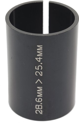 M Part Radsport SPT100 M:Part Gewindelose Unterlegscheiben-Vorbau-Adapter 28,6 mm Schwarz, 28,6-25,4 mm, Einheitsgröße von M Part