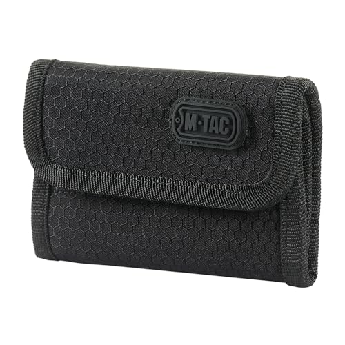 M-Tac Elite Gen.II Herren Geldbörse aus Cordura Hex 1000D – Taktisches Portemonnaie mit Klettverschluss, Robust & Abriebfest, für Karten, Kompakt & Langlebig für Outdoor & Alltag, Black M-Tac Elite Gen.II Herren Geldbörse aus Cordura Hex 1000D – Taktisches Portemonnaie mit Klettverschluss, Robust & Abriebfest, für Karten, Kompakt & Langlebig für Outdoor & Alltag, Black von M-Tac