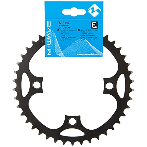 M-Wave Unisex-Adult PD-R4-S E-Bike Kettenblatt, für 1/2 x 3/32 & 11/128" Ketten, für Brose, Bosch, Shimano…, Lochkreis 104 mm, Schwarz, 20 x 20 x 1 cm M-Wave Unisex-Adult PD-R4-S E-Bike Kettenblatt, für 1/2 x 3/32 & 11/128" Ketten, für Brose, Bosch, Shimano…, Lochkreis 104 mm, Schwarz, 20 x 20 x 1 cm von M-Wave