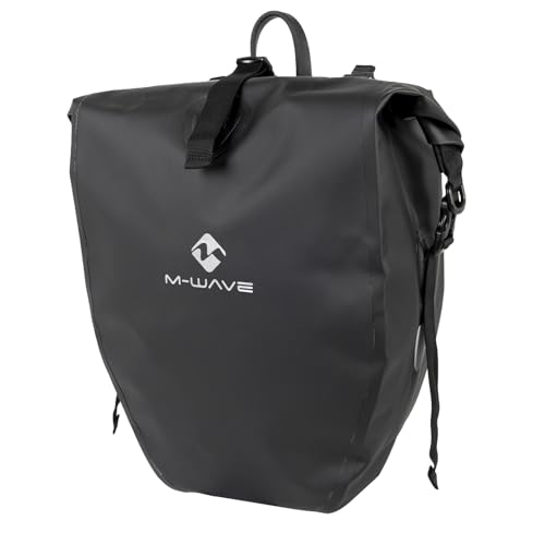 Gepäckträgertasche DOWNTOWN SINGLE FLEX von M-WAVE: Fahrradtasche wasserdicht Gepäckträgertasche DOWNTOWN SINGLE FLEX von M-WAVE: Fahrradtasche wasserdicht von M-Wave