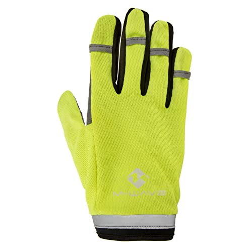 M-Wave Handschuhe Gel Secure Touchscreen gelb Größe L von M-Wave
