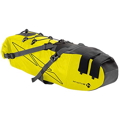 M-WAVE Unisex – Erwachsene Rough Ride Saddle L Fahrrad Satteltasche neongelb, ca. 53x13x15 cm M-WAVE Unisex – Erwachsene Rough Ride Saddle L Fahrrad Satteltasche neongelb, ca. 53x13x15 cm von M-Wave