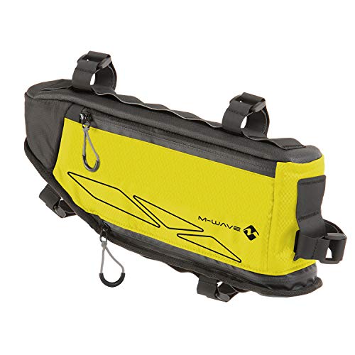 M-WAVE Unisex – Erwachsene Rough Ride Triangle Fahrrad Rahmen-Dreieckstasche neongelb, ca. 42x14-25 cm M-WAVE Unisex – Erwachsene Rough Ride Triangle Fahrrad Rahmen-Dreieckstasche neongelb, ca. 42x14-25 cm von M-Wave