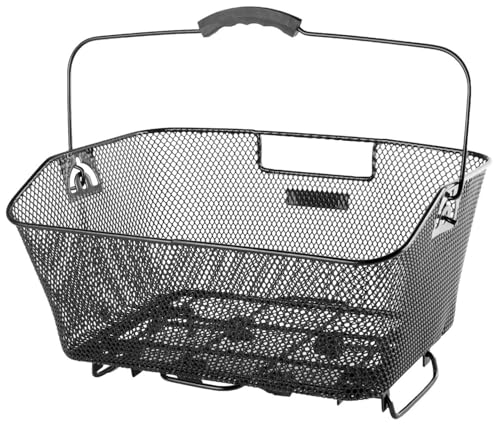 M-Wave Hochwertiger Drahtkorb für den Gepäckträger BA-RM Clamp, schwarz, 41x31x17 cm, 14315931 M-Wave Hochwertiger Drahtkorb für den Gepäckträger BA-RM Clamp, schwarz, 41x31x17 cm, 14315931 von M-Wave