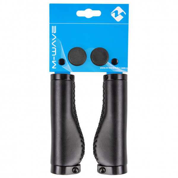 M-Wave - Cloud Buff Fix - Fahrradgriffe Gr 138 / 138 mm;138 / 99 mm blau/grau von M-Wave