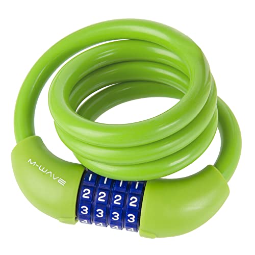 M-Wave DS 12.10 S Spiralkabelschloss, grün, One Size M-Wave DS 12.10 S Spiralkabelschloss, grün, One Size von M-Wave