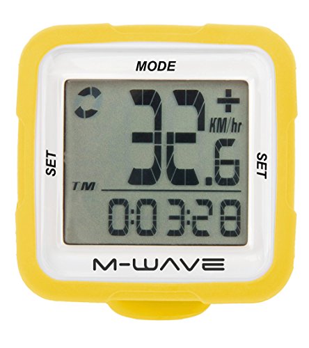 M-Wave Fahrradcomputer XIV Silicon, Gelb, 11116 M-Wave Fahrradcomputer XIV Silicon, Gelb, 11116 von M-Wave