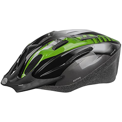 M-Wave Unisex-Adult Mamba Fahrradhelm, schwarz, 53-57 cm M-Wave Unisex-Adult Mamba Fahrradhelm, schwarz, 53-57 cm von M-Wave